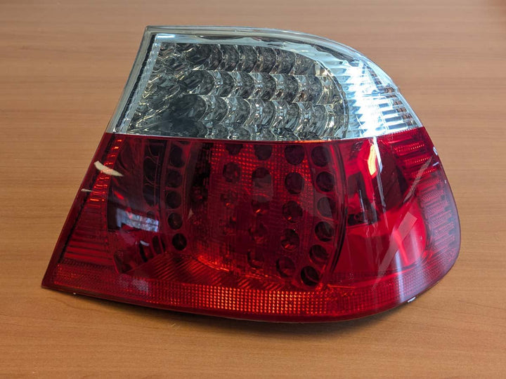 OPEN BOX 2000 - 2003 BMW E46 3 Series 2D Coupe Red/Clear Lens LED Tail Light
