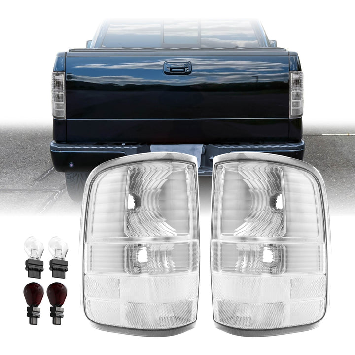 OPEN BOX 2004 - 2008 Ford F - 150 / F150 Euro Style All Clear Lens Tail Lights