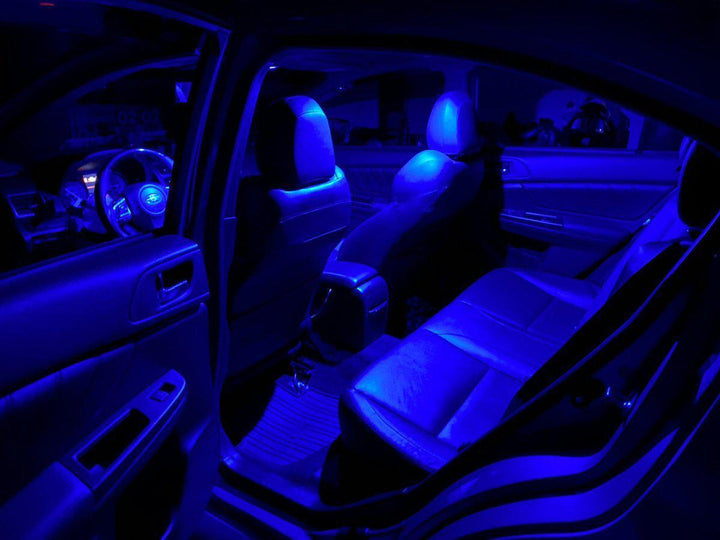 2015 - 2021 Subaru WRX LED Interior Light Set Front Map Lights, Center Dome Light, Trunk Light , License Lights