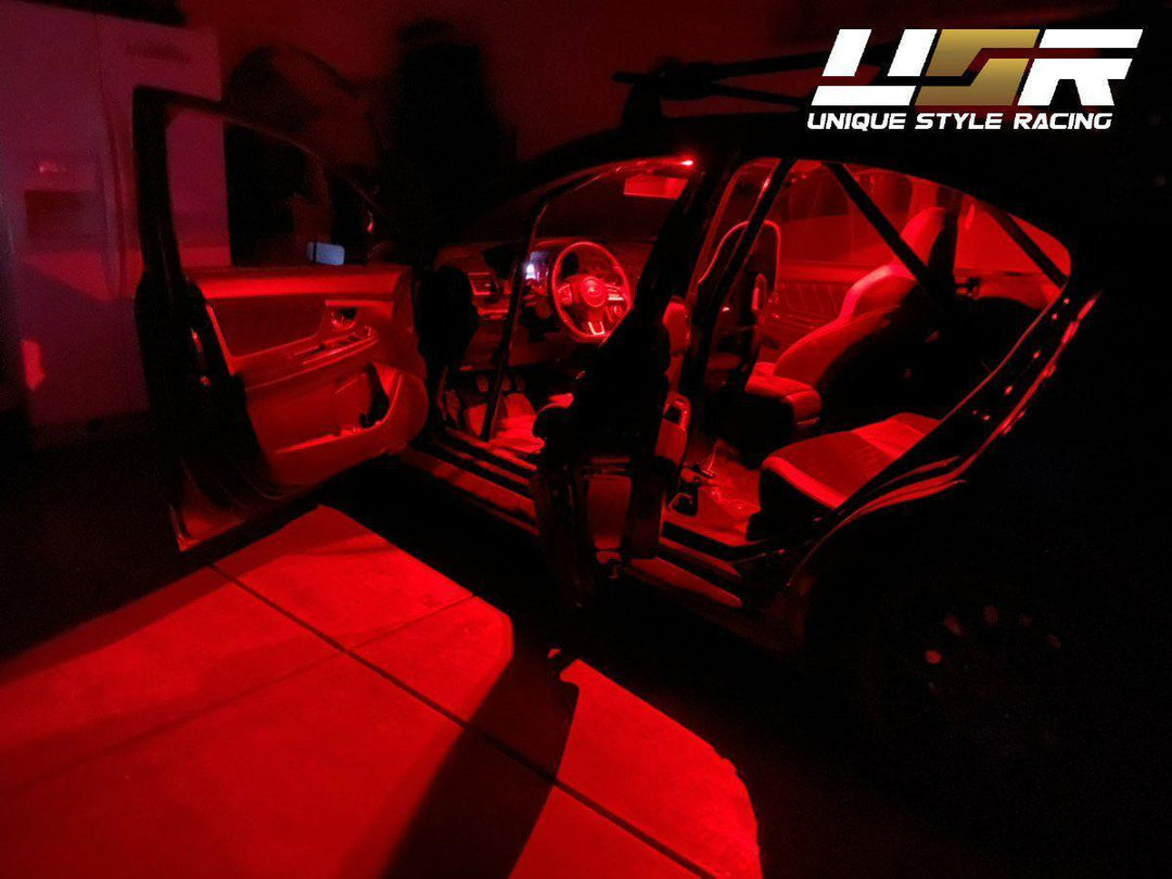 2015 - 2021 Subaru WRX LED Interior Light Set Front Map Lights, Center Dome Light, Trunk Light , License Lights
