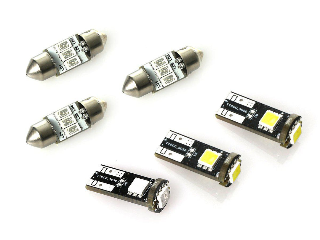 2015 - 2021 Subaru WRX LED Interior Light Set Front Map Lights, Center Dome Light, Trunk Light , License Lights