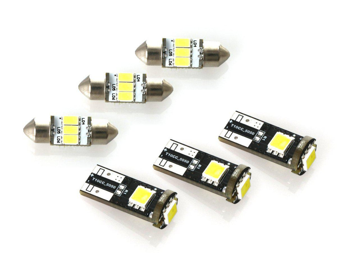 2015 - 2021 Subaru WRX LED Interior Light Set Front Map Lights, Center Dome Light, Trunk Light , License Lights