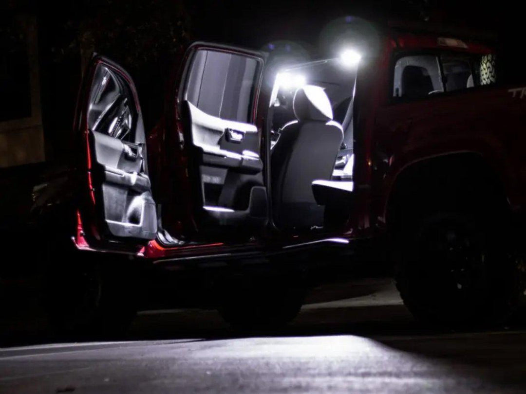2016 - 2023 Toyota Tacoma LED Interior Light Set Center Dome Light, Front Map Light