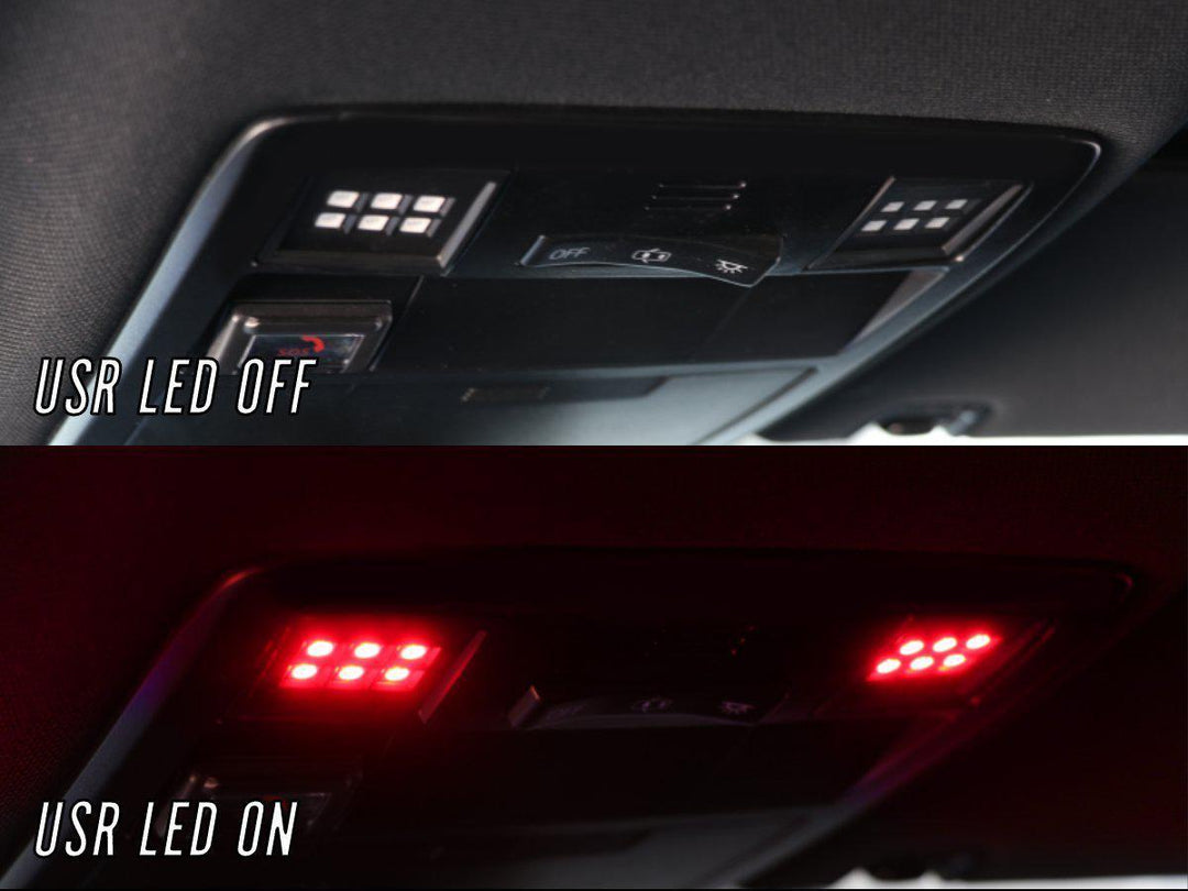 2016 - 2023 Toyota Tacoma LED Interior Light Set Center Dome Light, Front Map Light
