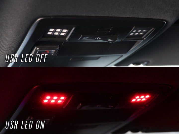 2016 - 2023 Toyota Tacoma LED Interior Light Set Center Dome Light, Front Map Light