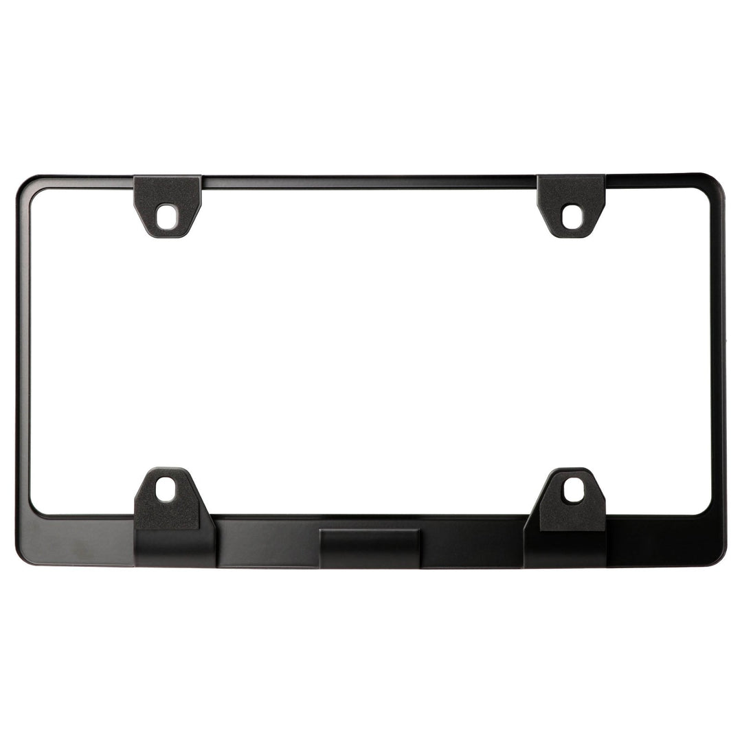Ford Bronco Stealth Black Powder Coat License Plate Frame with 3D Raised Letters