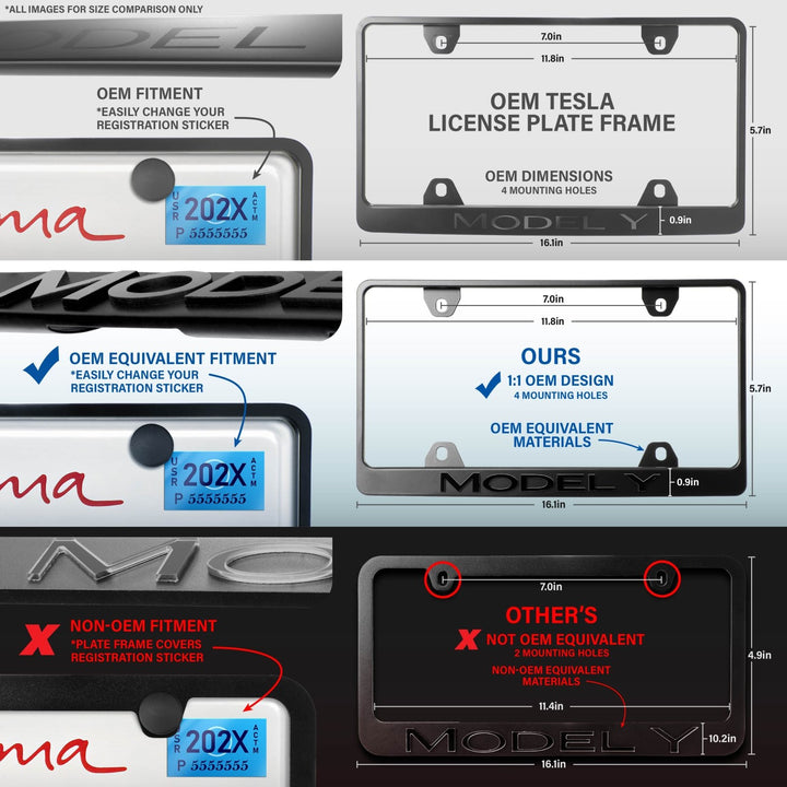 Tesla Models Stealth Black Powder Coat License Plate Frame with 3D Raised Letters

#vehicle-model_tesla-silver