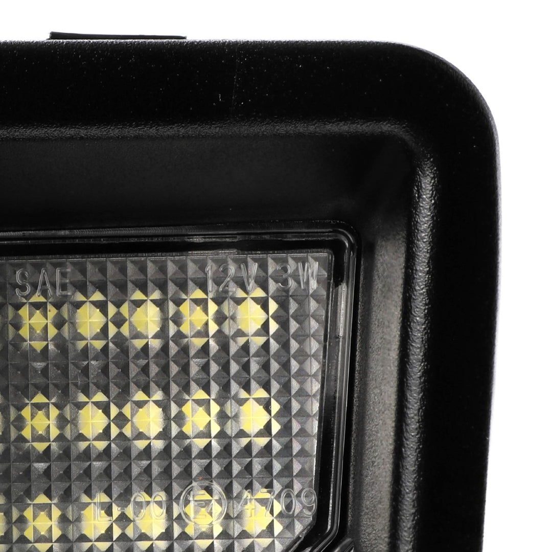 2017 - 2025 Ford F - 250, F - 350 Super Duty Pickup Truck White LED License Plate Lights