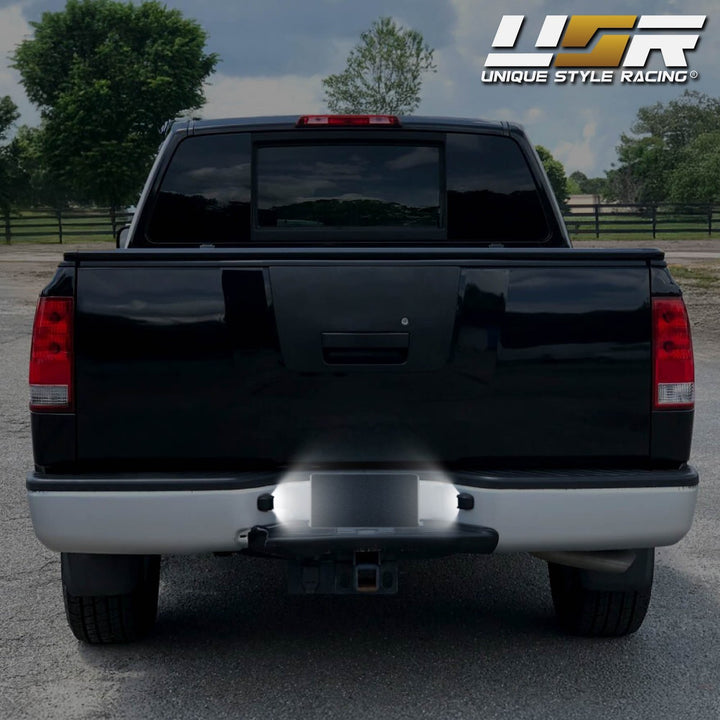 2007 - 2015 Nissan Titan, Armada & Xterra White LED Rear License Plate Lights