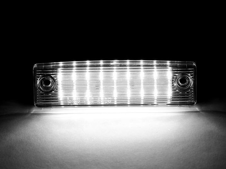 1996 - 2021 Toyota 4 Runner / 2008 - 2019 Toyota Sequoia x2 18 SMD Super BRIGHT White LED License Plate Light Assembly