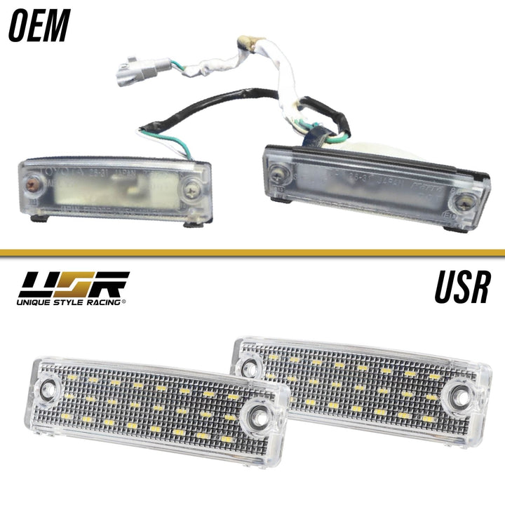 1996 - 2023 Toyota 4Runner White LED License Plate Light