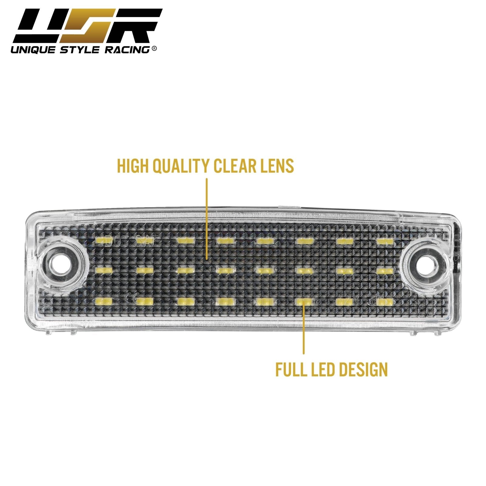 1996-2023 Toyota 4Runner White LED License Plate Light – Unique