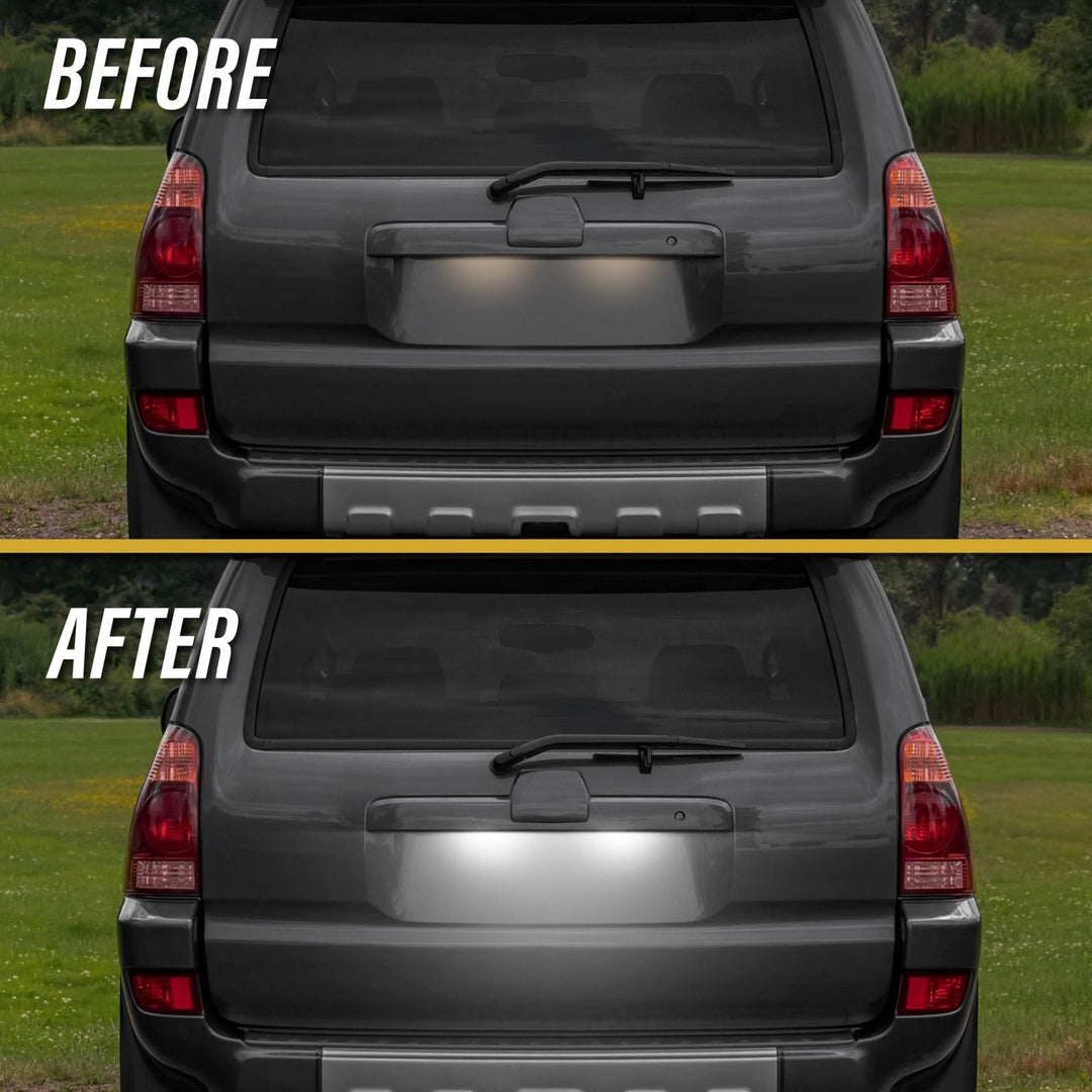 1996 - 2023 Toyota 4Runner White LED License Plate Light