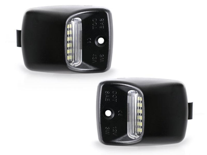 2005 - 2015 Toyota Tacoma / 2000 - 2013 Tundra 18 SMD Plug & Play Error Free LED License Plate Light Assembly x2 Lamps A Set