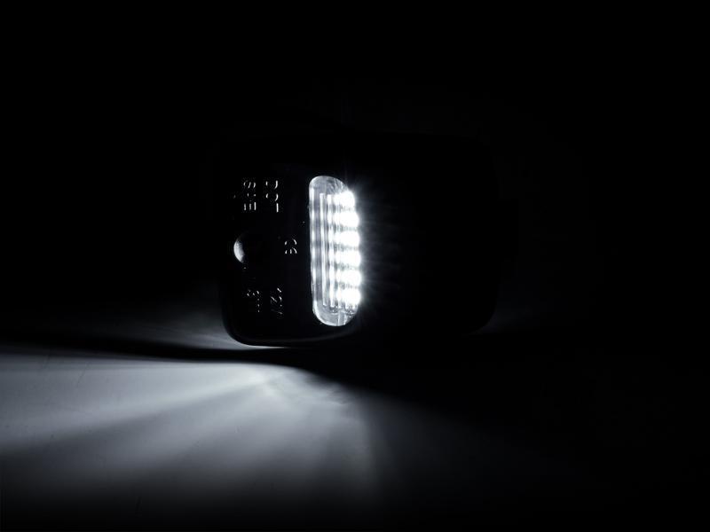 2005 - 2015 Toyota Tacoma / 2000 - 2013 Tundra 18 SMD Plug & Play Error Free LED License Plate Light Assembly x2 Lamps A Set