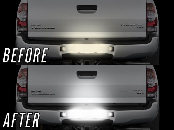 2005 - 2015 Toyota Tacoma / 2000 - 2013 Tundra 18 SMD Plug & Play Error Free LED License Plate Light Assembly x2 Lamps A Set