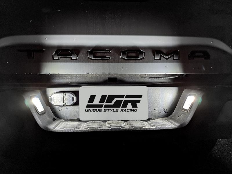 2016 - 2019 Toyota Tacoma / 2014 - 2019 Tundra 18 SMD Plug & Play Error Free LED License Plate Light Assembly x2 Lamps A Set