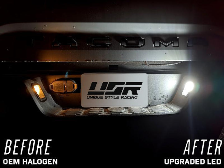 2016 - 2019 Toyota Tacoma / 2014 - 2019 Tundra 18 SMD Plug & Play Error Free LED License Plate Light Assembly x2 Lamps A Set