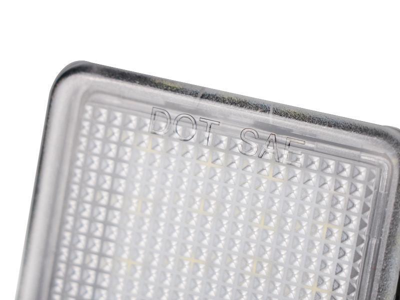 2016 - 2019 Toyota Tacoma / 2014 - 2019 Tundra 18 SMD Plug & Play Error Free LED License Plate Light Assembly x2 Lamps A Set