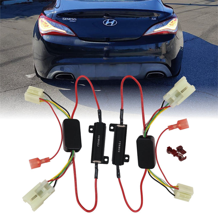 2013 - 2016 Genesis Coupe 2 Door Turn OE Tail Light LED to Turn Signal Module