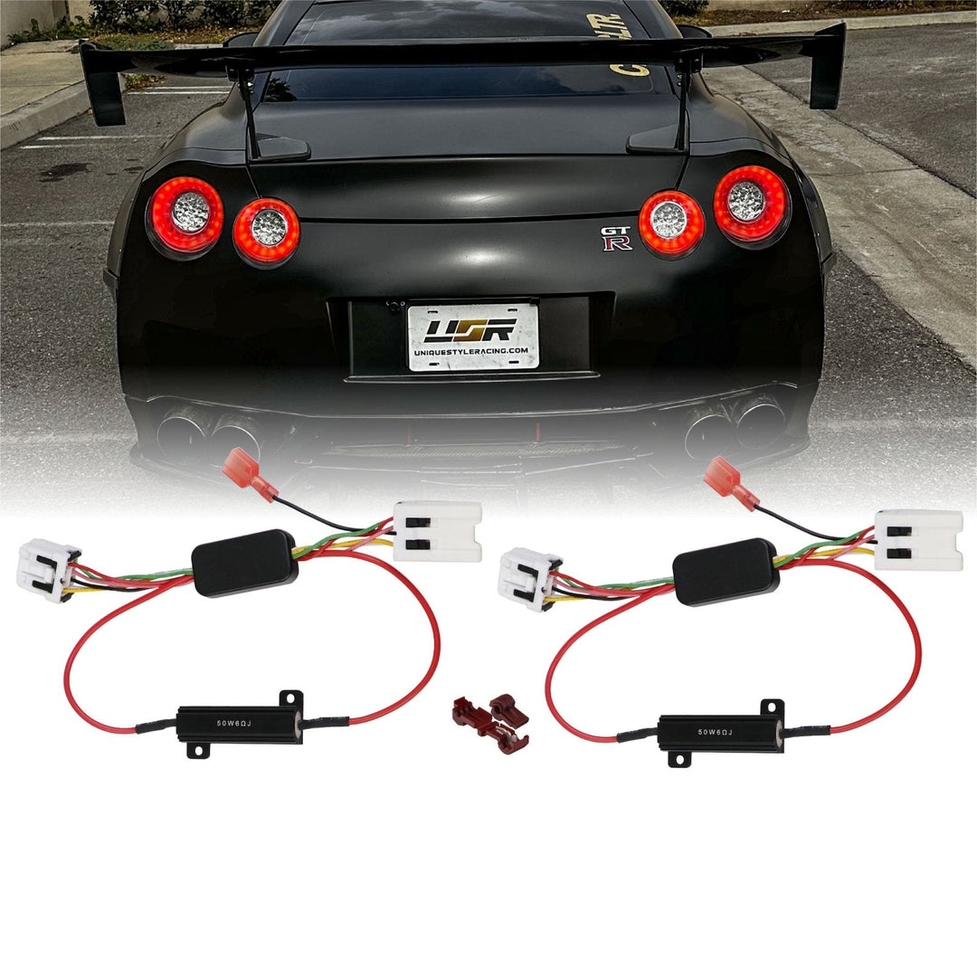 Turn OE Tail Light LED to Turn Signal Module Pair For 2009+ Nissan GTR R35 GTR