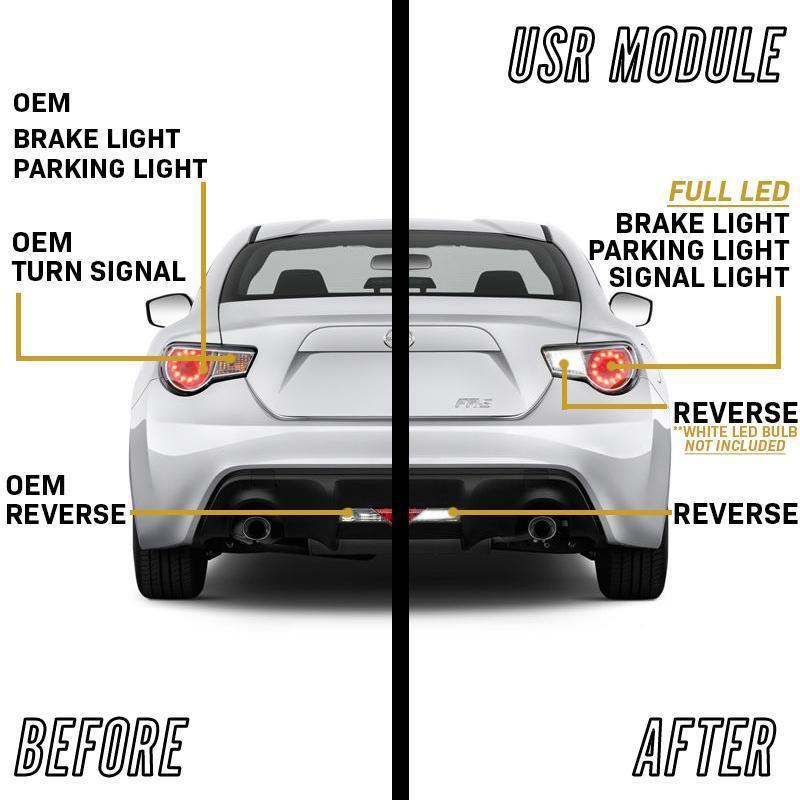 2013 - 2015 Scion FRS / Subaru BRZ Module for Turn Signal to Reverse LED in Tail Light