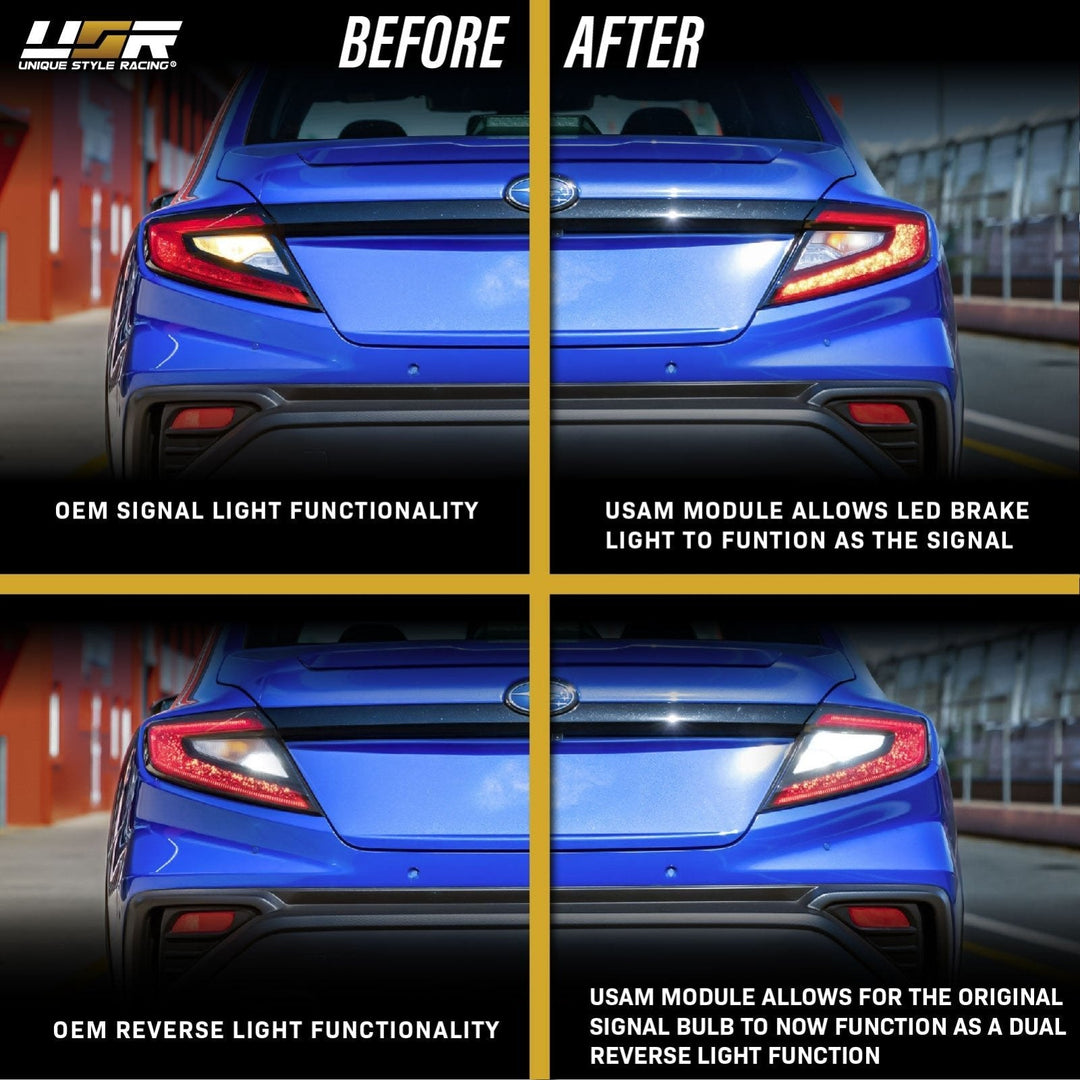 2022+ Subaru WRX Brake LED as Turn Signal USDM Plug and Play Module