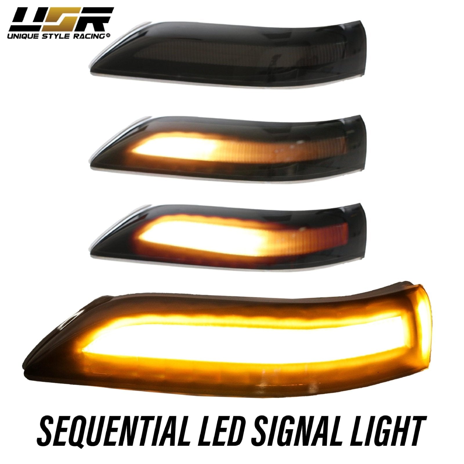 2004-2006 Acura TL TypeS Style Side Mirror Cover w/ Sequential