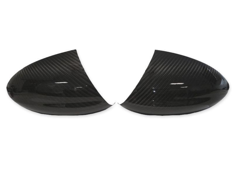 2007 - 2013 BMW E90/E92/E93 M3 100% Glossy Real Dry Carbon Fiber Mirror Cover Cap