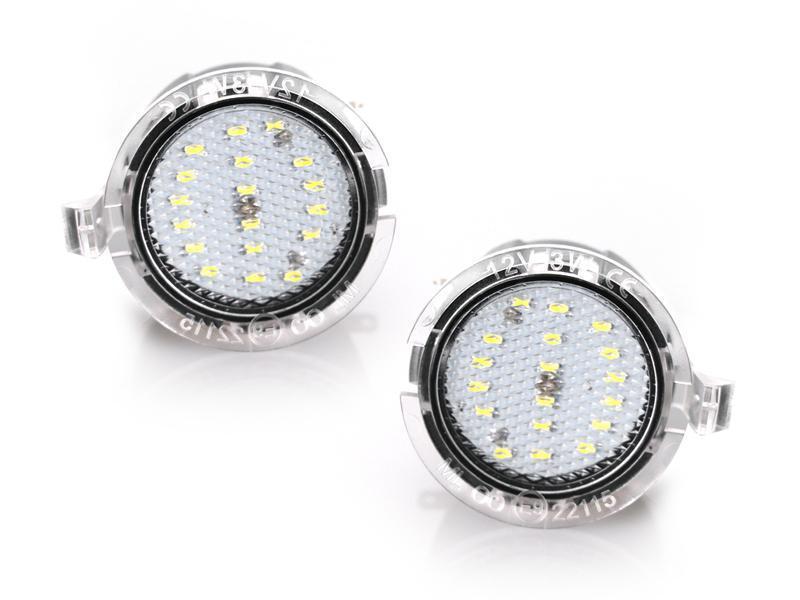 2007 - 2019 Toyota Tundra / 20082018 Sequoia 10x Brighter Side Mirror White LED Puddle Light Courtesy Lamp