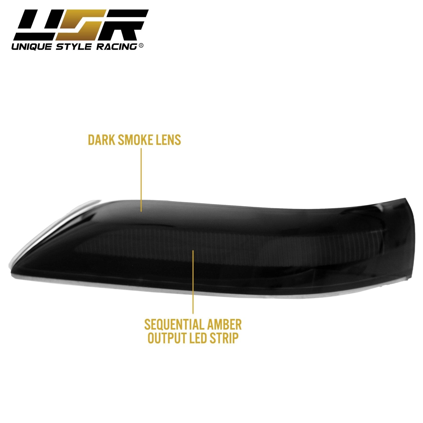 2007-2013 Acura TL / 2010-2012 Acura ZDX Dark Smoke Lens