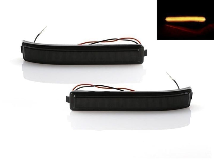 2009 - 2014 Ford F150 Reflector Smoke Lens LED Mirror Signal Lights
