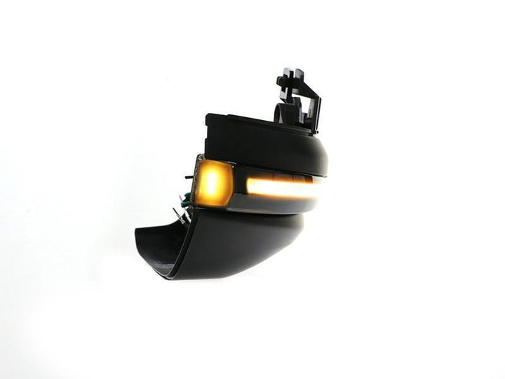2014 - 2021 Toyota 4Runner Sequential + Switchback + Puddle Courtesy Light Smoke Lens Mirror Signal With Cover
