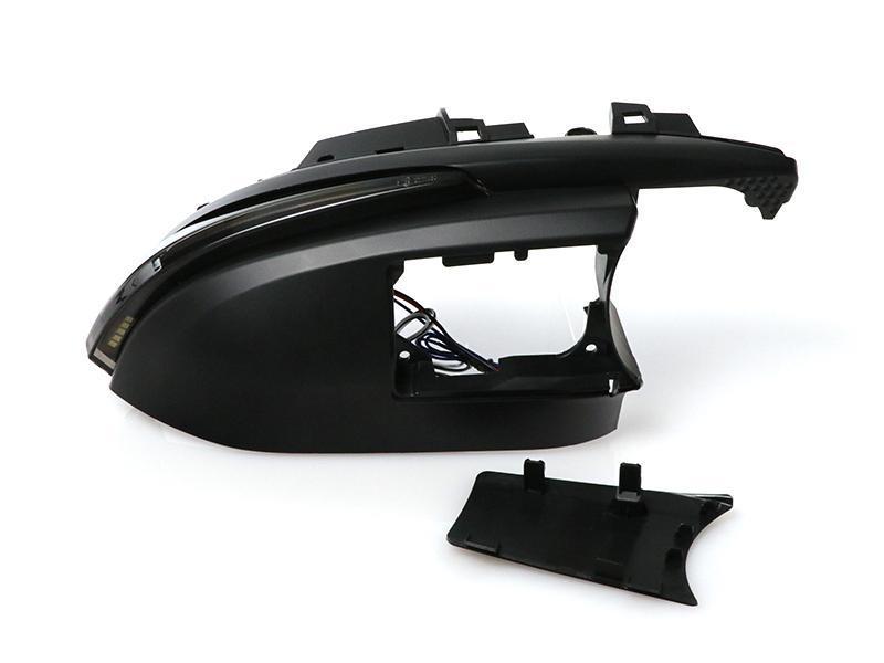 2014 - 2021 Toyota 4Runner Sequential + Switchback + Puddle Courtesy Light Smoke Lens Mirror Signal With Cover