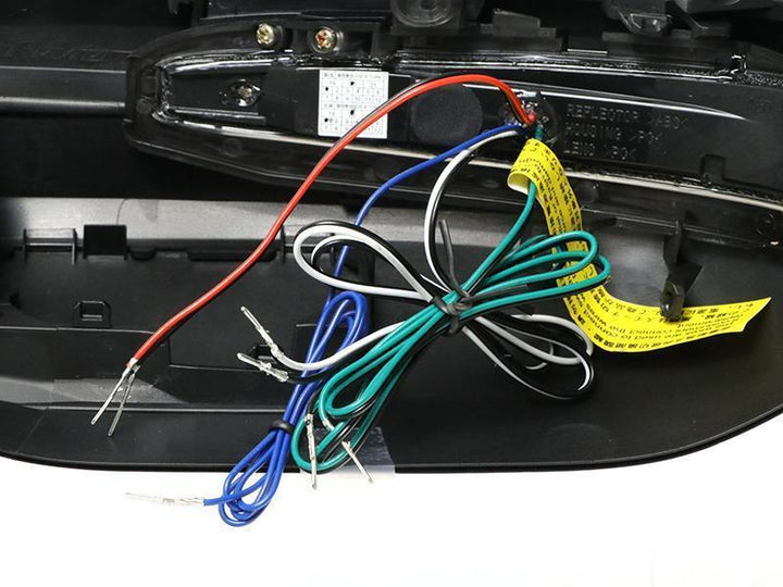2014 - 2021 Toyota 4Runner Sequential + Switchback + Puddle Courtesy Light Smoke Lens Mirror Signal With Cover