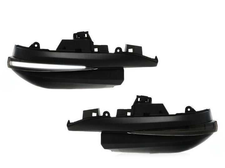 2014 - 2021 Toyota 4Runner Sequential + Switchback + Puddle Courtesy Light Smoke Lens Mirror Signal With Cover
