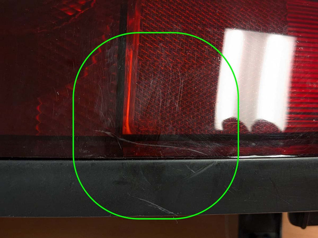 OPEN BOX 1998 - 2004 Nissan Frontier D22 Pickup Truck Dark Red Smoked Lens Tail Lights