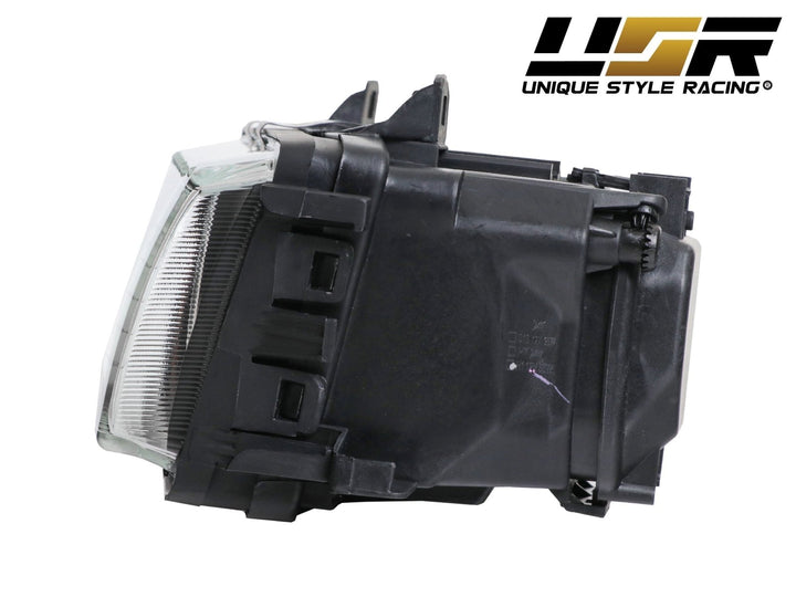 1992 - 1999 BMW E36 3 Series Yellow High Clear Low Glass Lens Hella Euro Ellipsoid Projector Headlight