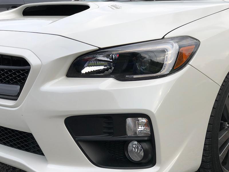 2015 - 2020 Subaru WRX / WRX STi Style Black Housing Projector Headlight For Stock Halogen Models