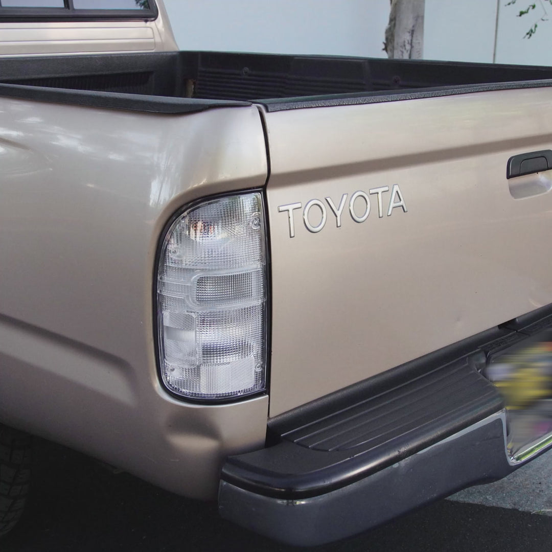 1995 1996 1997 1998 1999 2000 2001 2002 2003 2004 Toyota Tacoma Pickup Frosted All Clear Lens Tail Lights

#light-source_incandescent