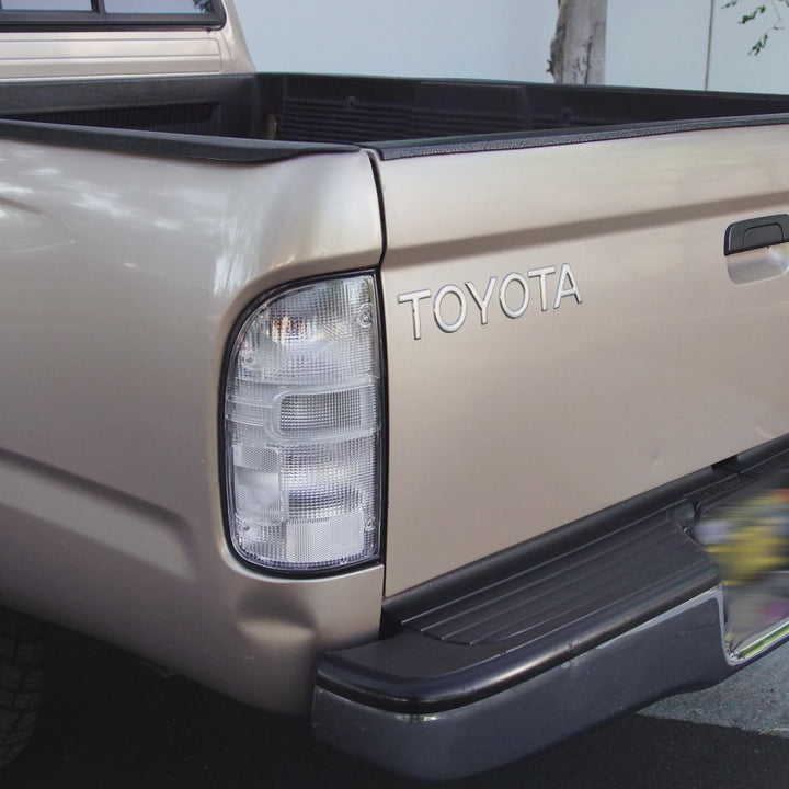 1995 1996 1997 1998 1999 2000 2001 2002 2003 2004 Toyota Tacoma Pickup Frosted All Clear Lens Tail Lights

#light-source_incandescent