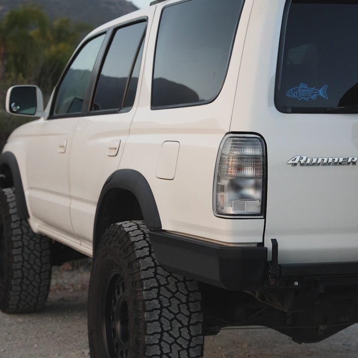 1996-2002 Toyota 4Runner Frosted Pre-Facelift Style Lens All Clear Tail Lights