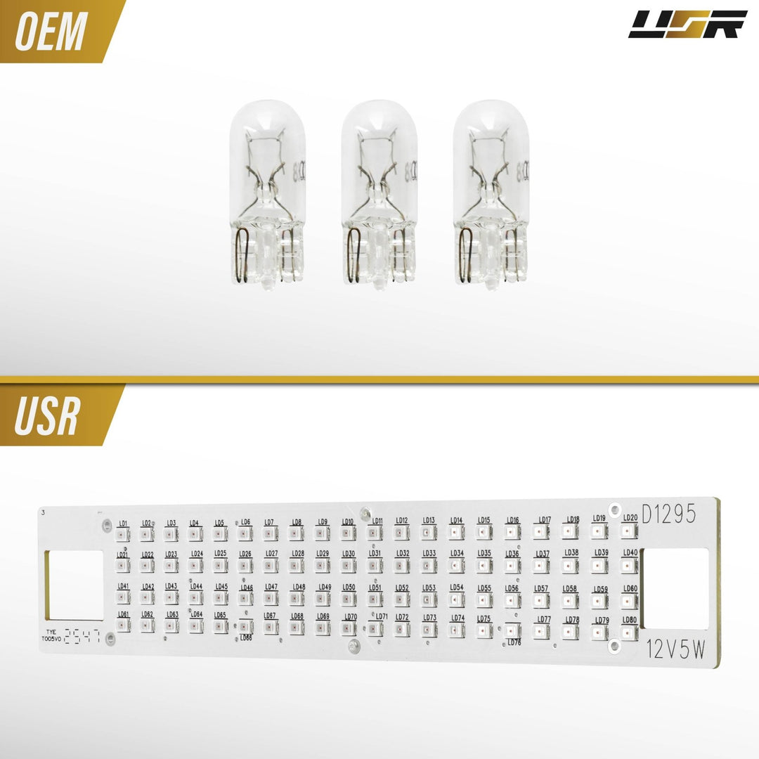 1995 1996 1997 1998 1999 2000 2001 2002 2003 2004 Toyota Tacoma Clear, Smoke or Red Lens 3rd Brake Light with Gasket

#lens-color_led-board-only