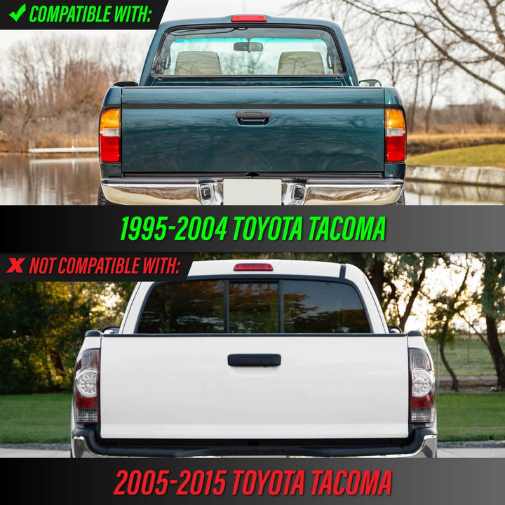 1995 1996 1997 1998 1999 2000 2001 2002 2003 2004 Toyota Tacoma Clear, Smoke or Red Lens 3rd Brake Light with Gasket

#lens-color_led-board-only