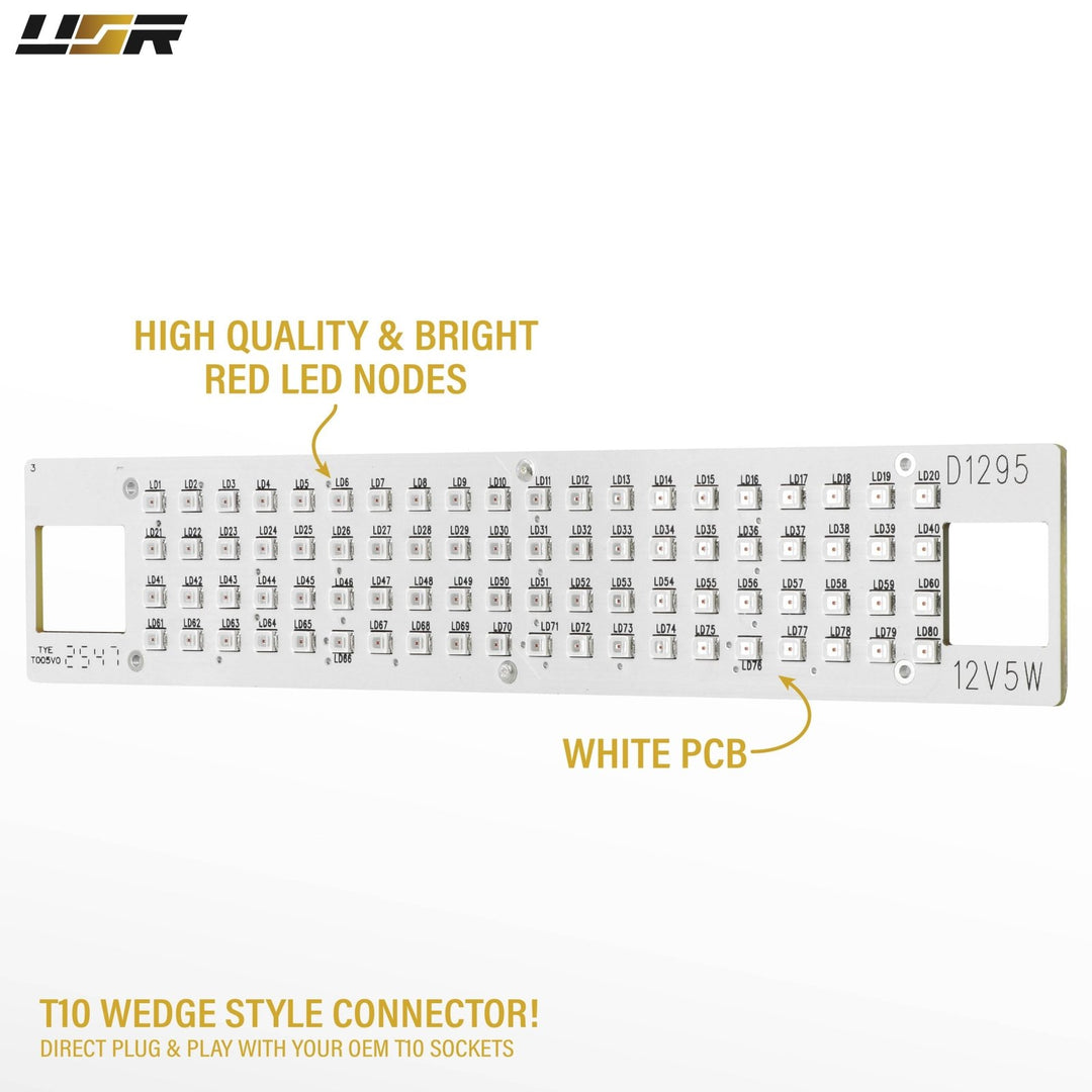 1995 1996 1997 1998 1999 2000 2001 2002 2003 2004 Toyota Tacoma Clear, Smoke or Red Lens 3rd Brake Light with Gasket

#lens-color_led-board-only