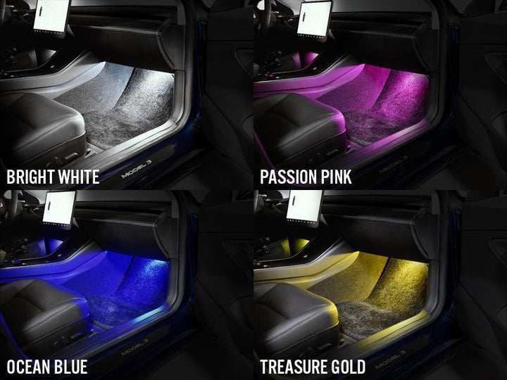2012 - 2022 Tesla Model S USR Edition Brightnest 948 Lux Plug & Play LED Interior Light Lamp Kit