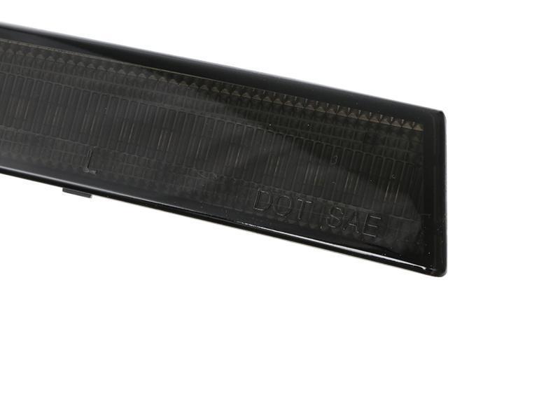 2016 - 2020 Chevy Camaro USR Smoke Lens Rear Bumper Optic Red LED Light Bar Reflector Tail Brake Light