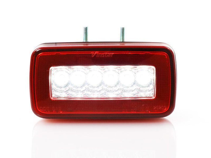 2002 - 2018 Mercedes W463 G Class Wagon USA Red/Clear or Smoke LED Light Bar Rear Bumper Reverse + Fog Lamp