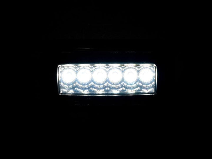 2002 - 2018 Mercedes W463 G Class Wagon USA Red/Clear or Smoke LED Light Bar Rear Bumper Reverse + Fog Lamp