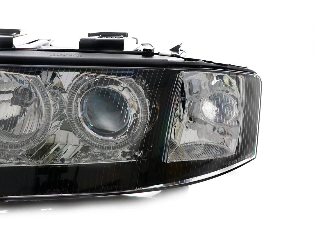 1998-2001 Audi A6 C5 NonV8 Models Xenon D2S Model Angel Eye Halo Projector Headlight